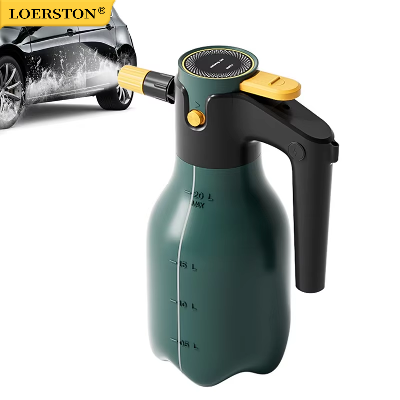 Pressure Washer Foam Gun - Verbeterde elektrische schuimsproeifles van 2 liter