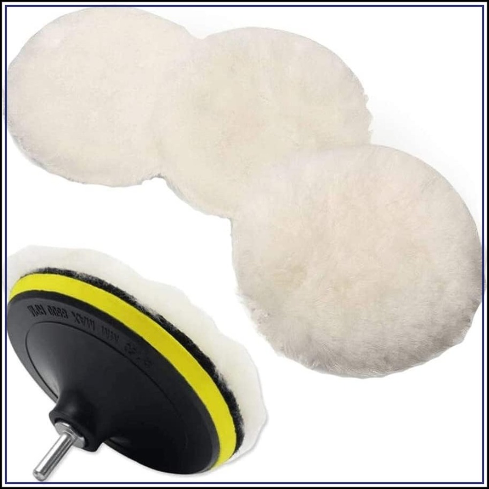 6-delige set van 5 inch wollen - Polish Pad Set Buffer recensie en prijs