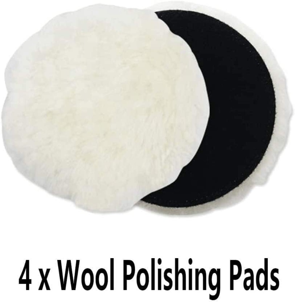 6-delige set van 5 inch wollen - Polish Pad Set Buffer recensie en prijs