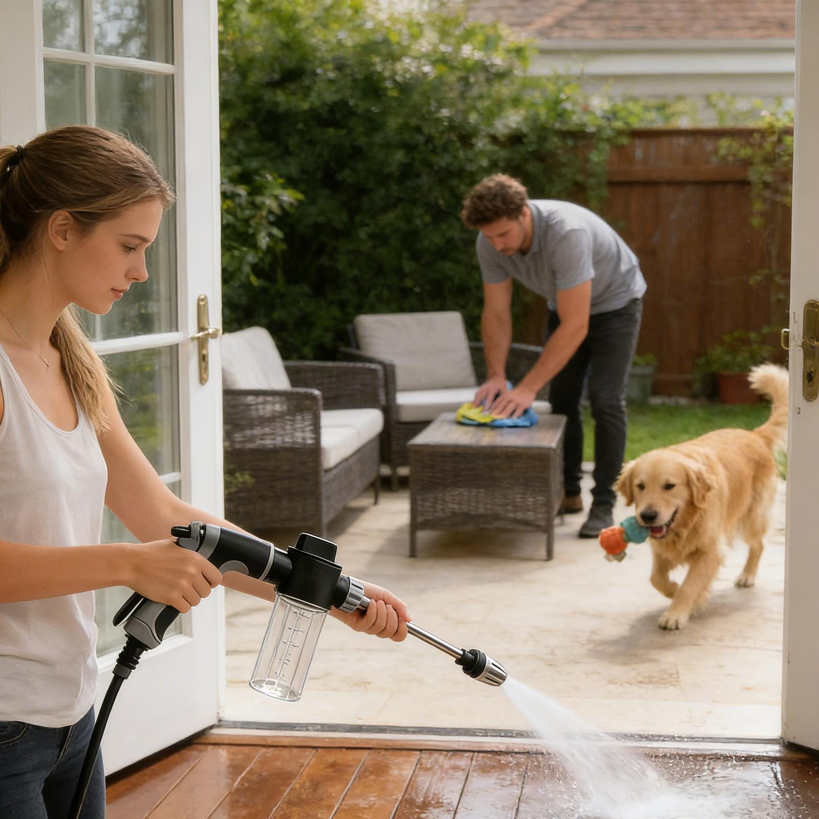 Multifunctionele hogedrukreini - Pressure Washer Foam Gun recensie en prijs